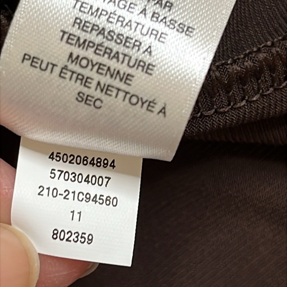 Chico's Brown Asymmetrical Jayma Poncho in Desert Animal Beige, size medium - Picture 7 of 15